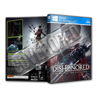 Dishonored Death of the Outsider 2017 Pc Game Cover Tasarımı (Dvd cover)